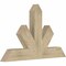 Ekena Millwork Saratoga Rough Sawn Timber Gable Bracket, Douglas Fir, 48"W x 30"H x 4"D x 6"F, 15/12 Pitch GBW048X30X0406SAR00RDF - alternate 3